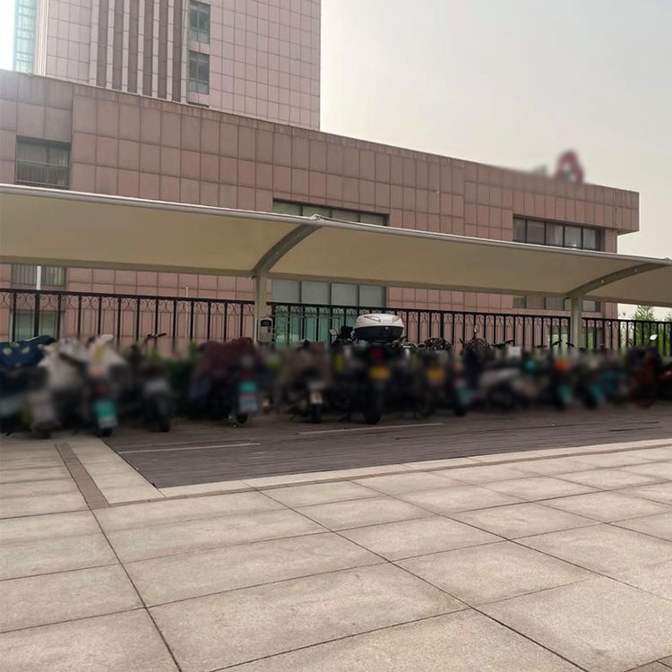 甘南膜结构电动车棚